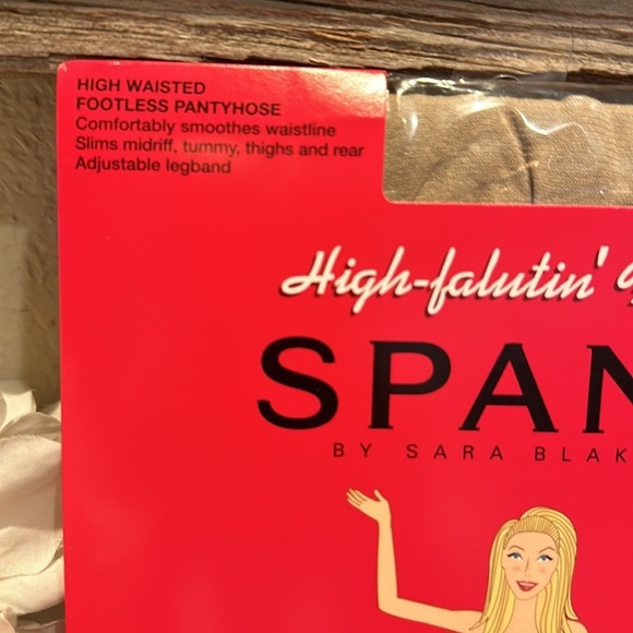 NWT Spanx Footless High Waisted Footless Pantyhose. - Picture 2 of 6